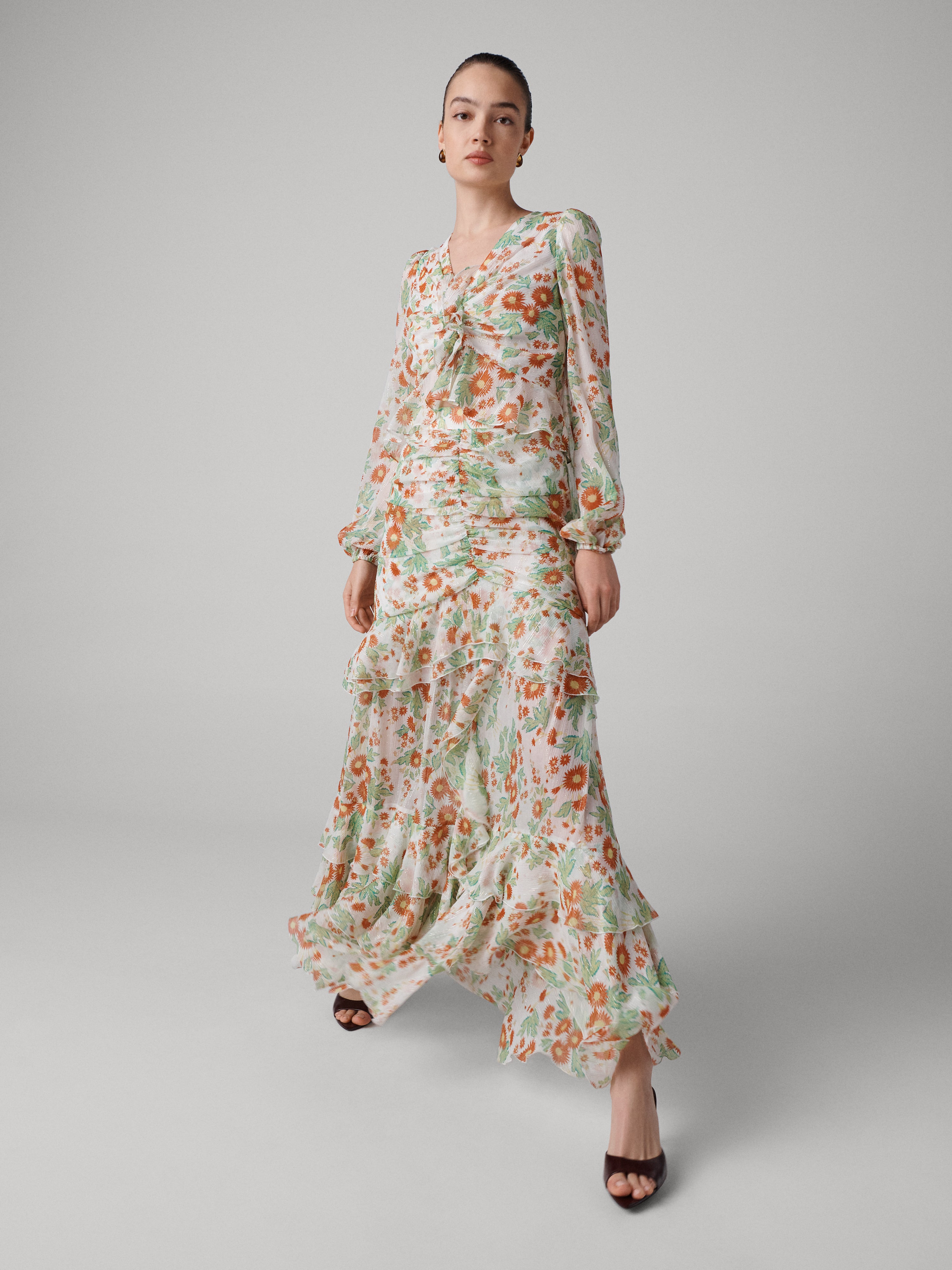 Mary Silk Chiffon Top - 4