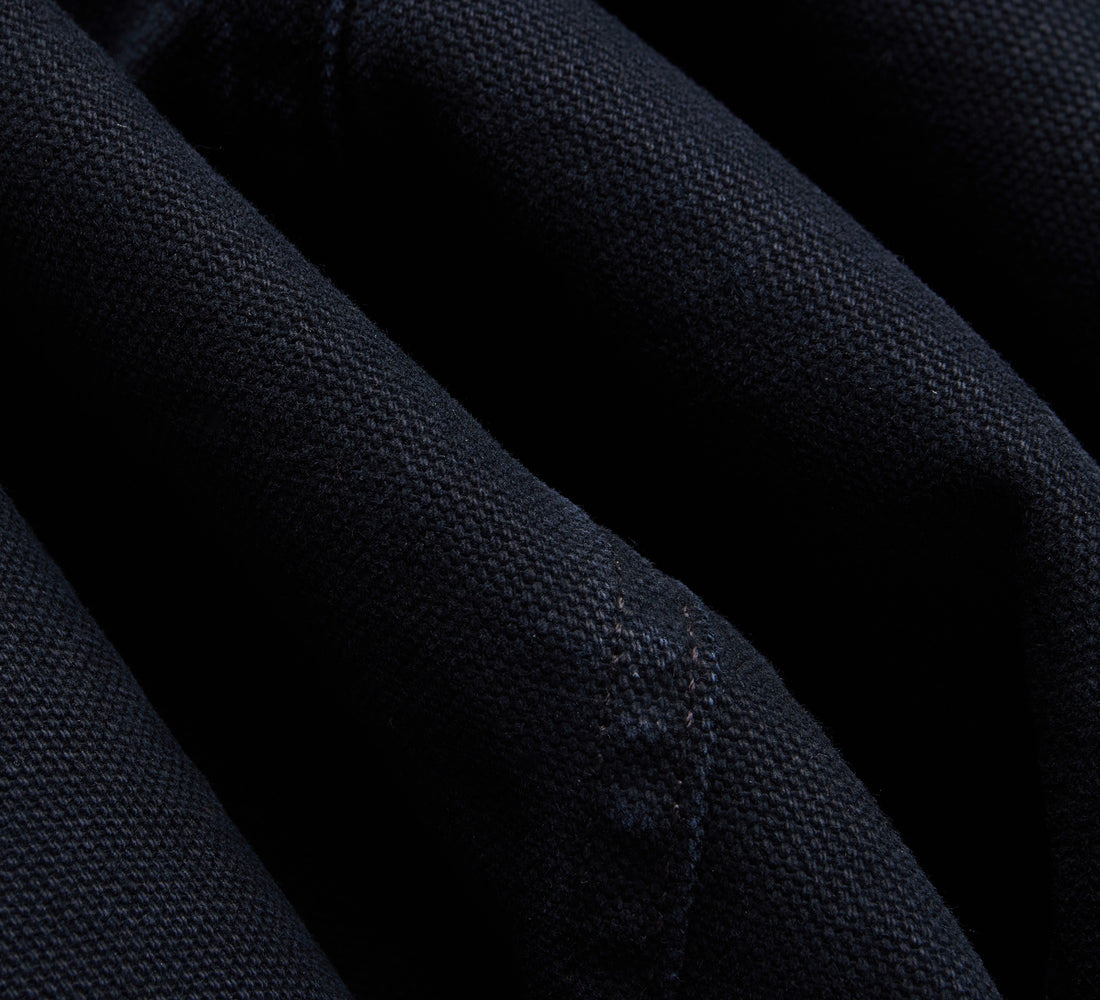 Chore Jacket - Black Stonewash Canvas - 5