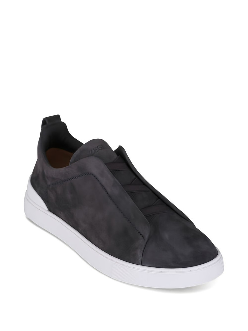 ZEGNA Triple Stitch™ suede sneakers outlook