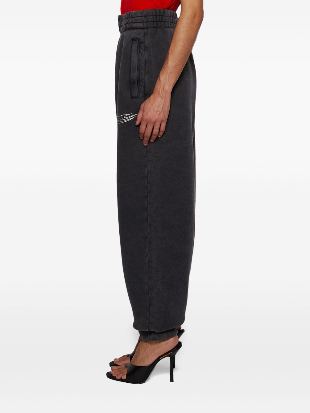 logo-print track pants - 4