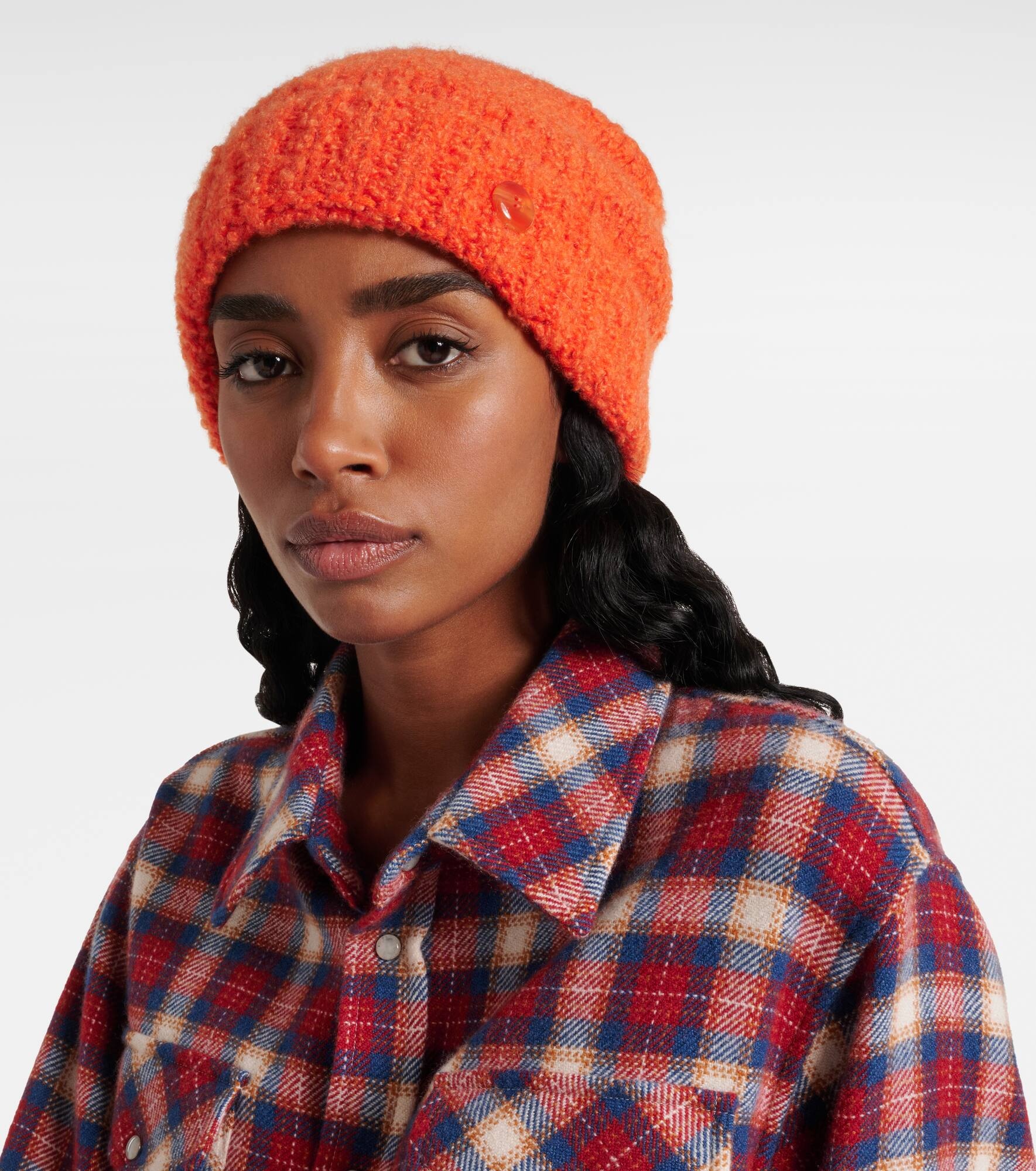 Wind embellished cashmere beanie - 2