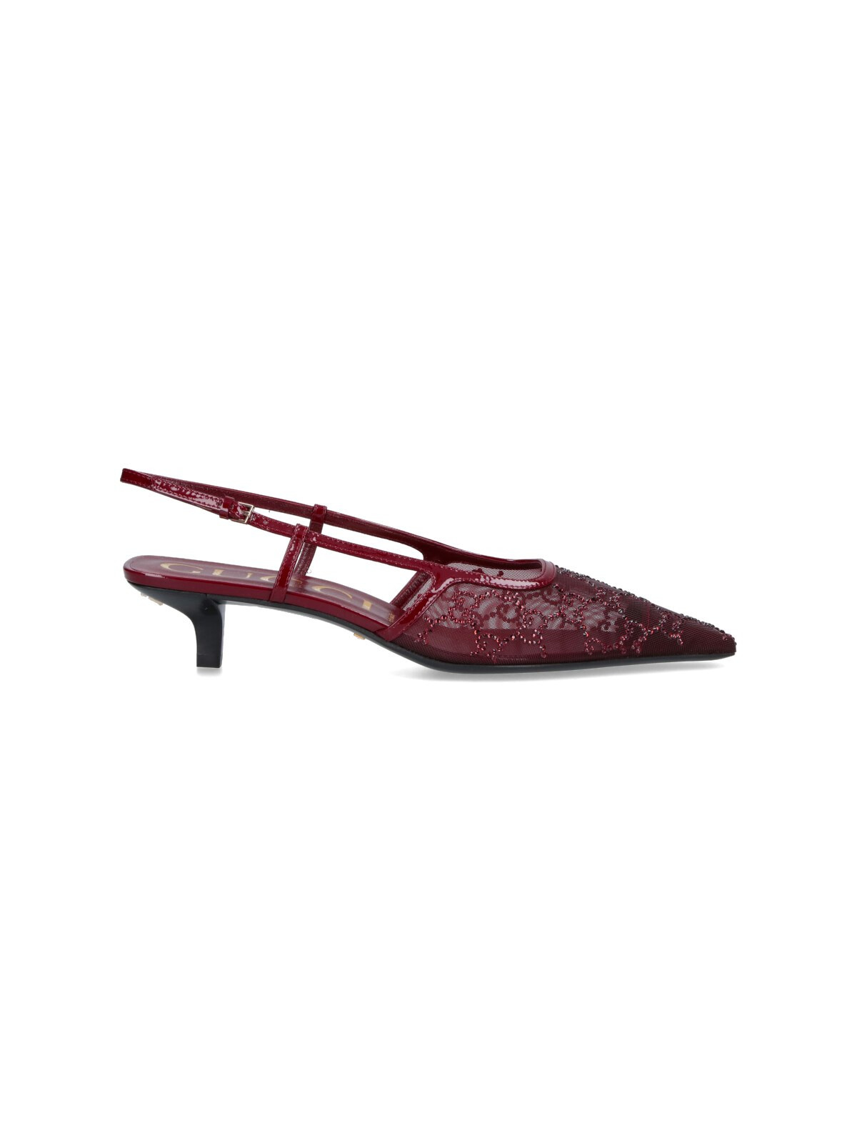 PUMPS SLINGBACK WITH CRYSTALS - 1
