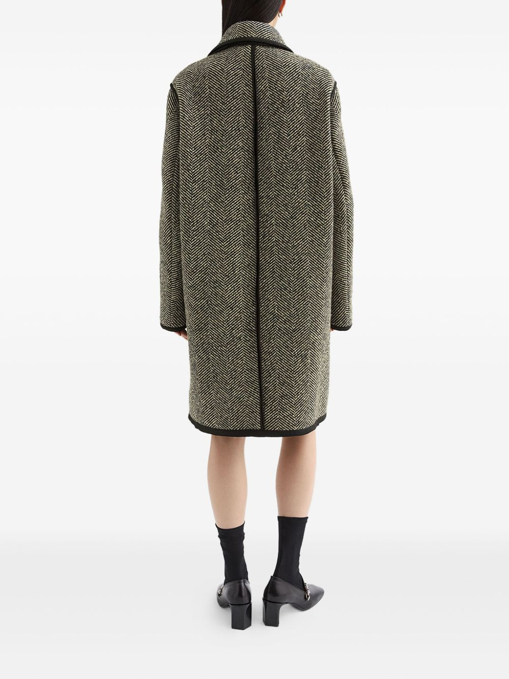 herringbone coat - 4