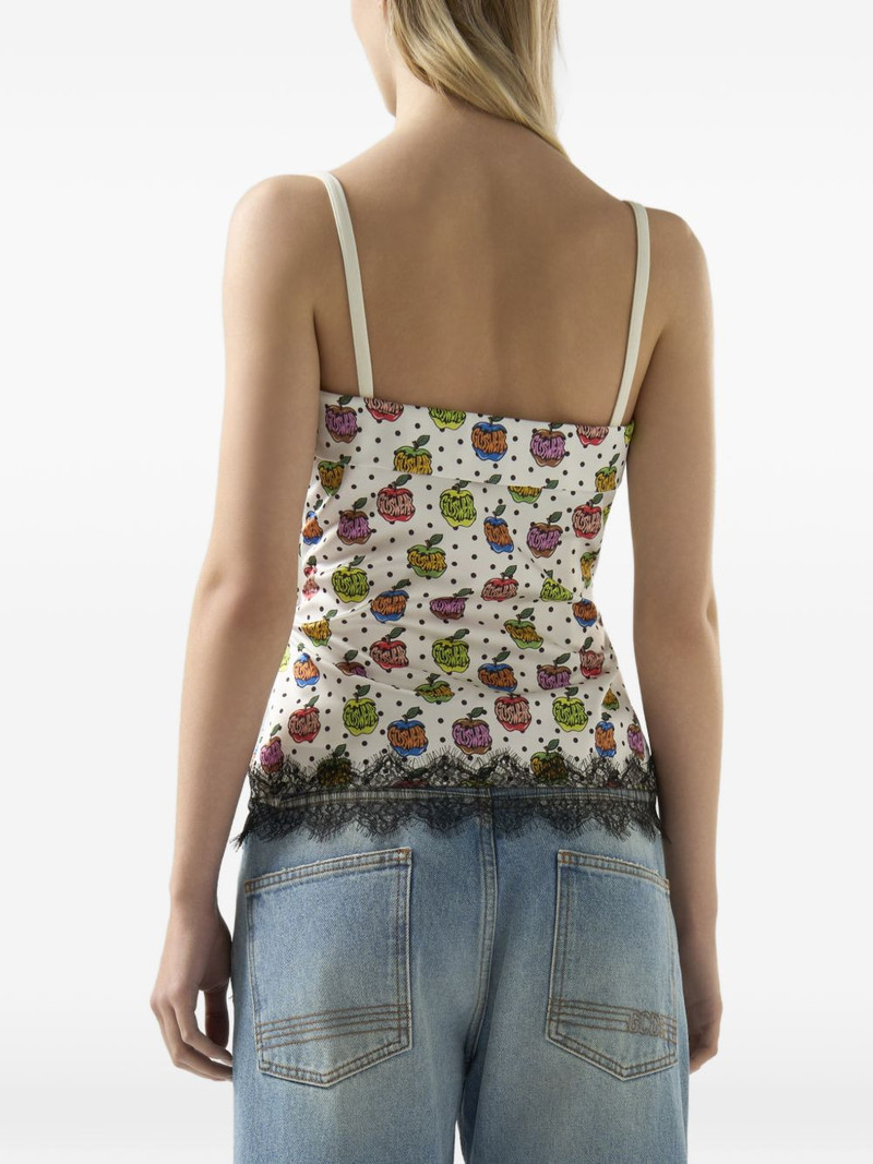 Apple-print bandeau top 5