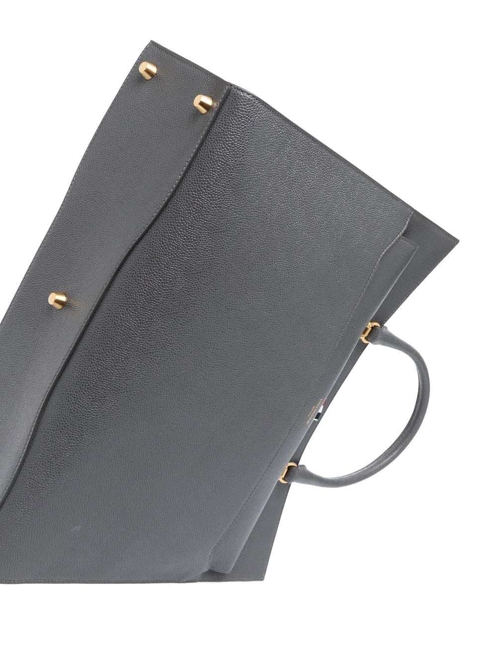 pebble grain leather tote bag - 4