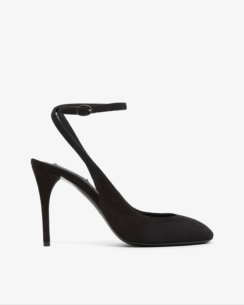 Decollete 90 black slingbacks 1