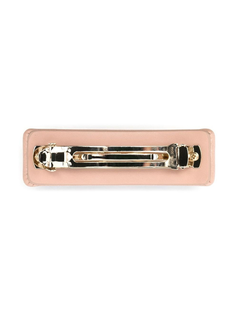 FERRAGAMO enamel hair clip outlook