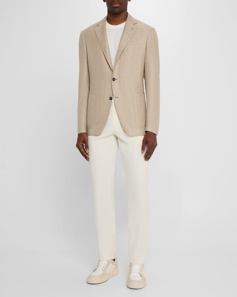 Men's Hopsack Sport Coat 3