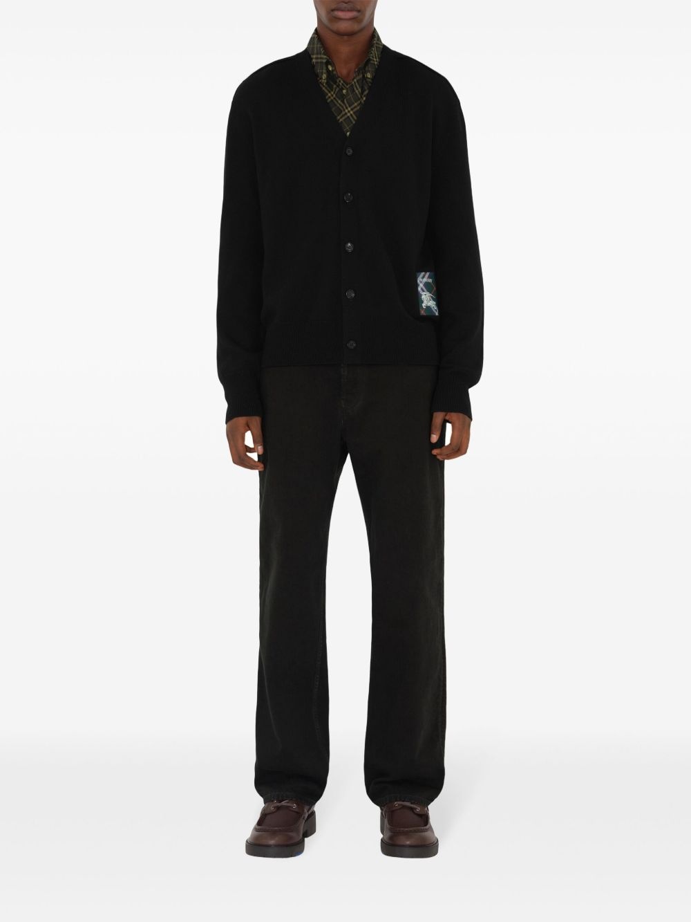wool cardigan - 2