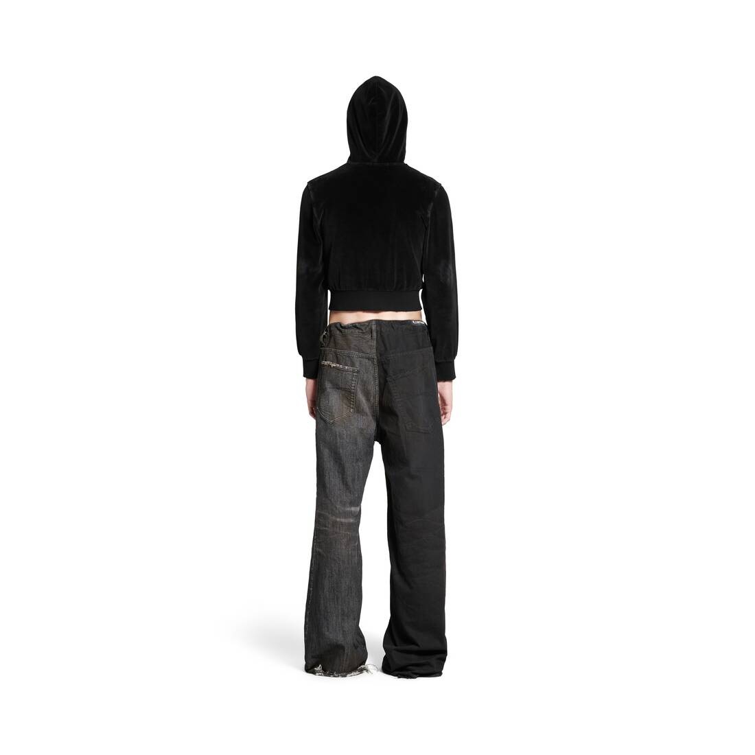 VIP【関税送料無料】希少 BALENCIAGA FIFTY-FIFTY DENIM JEANS Balenciaga Fifty-Fifty Jeans | Saks Fifth Avenue