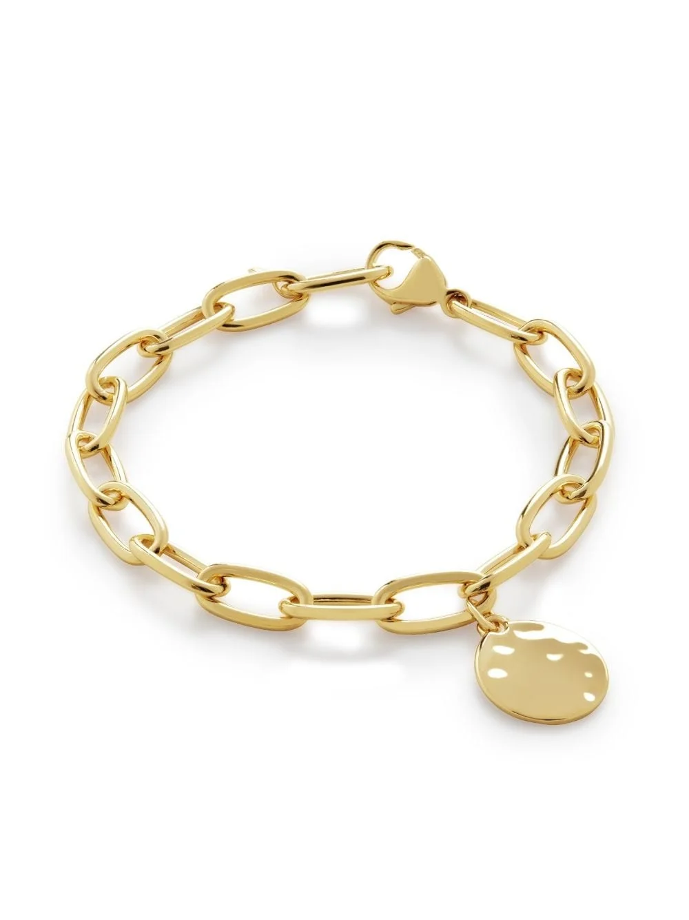 ID chain-link charm bracelet - 1