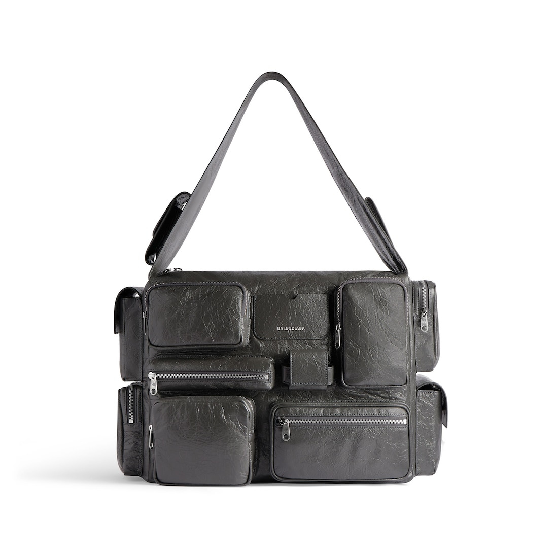 Men's Superbusy Large Sling Bag  in Dark Grey - 1