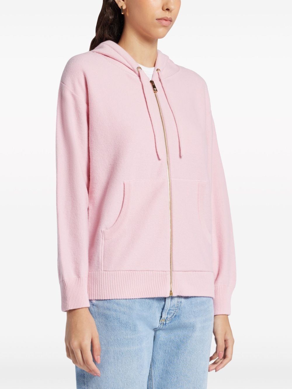 Medusa-Head textured hoodie - 3