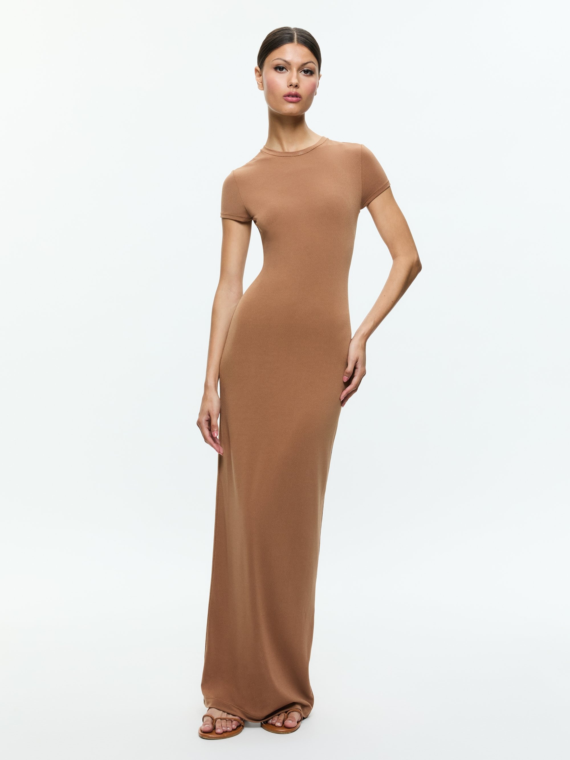 DELORA TWO WAY CAP SLEEVE MAXI DRESS - 2