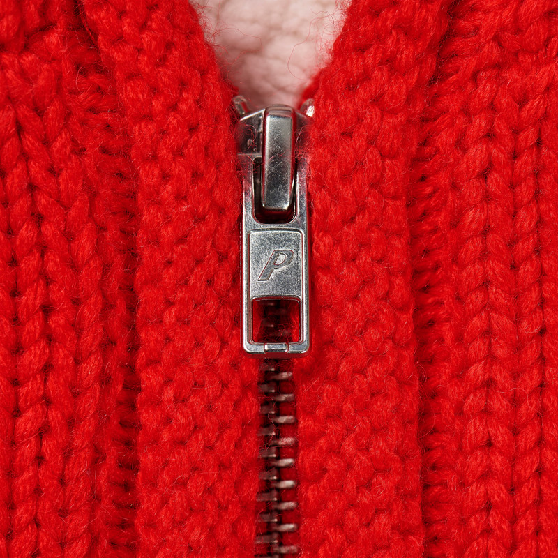 PALACE LOVES ME HOODED KNIT RED 6