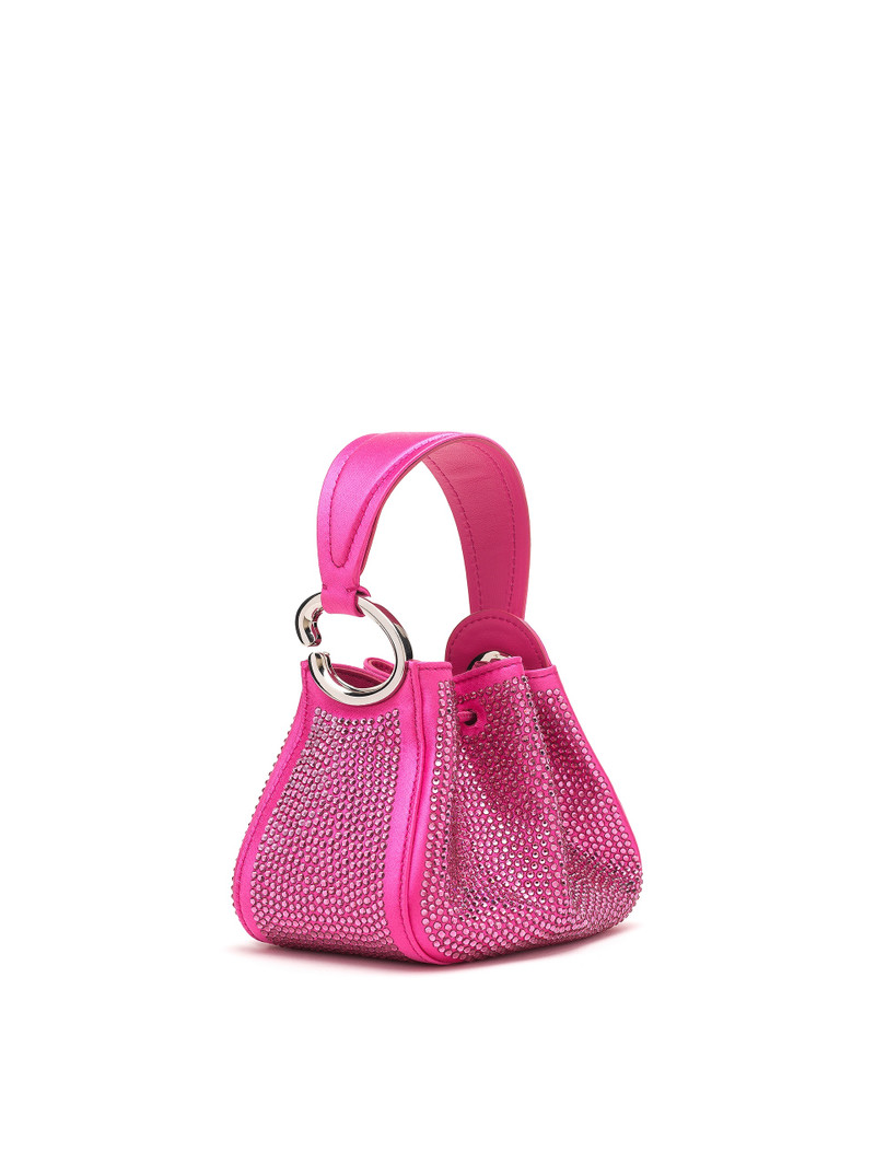 CRYSTAL PAVE NANO O HANDLE BAG 1
