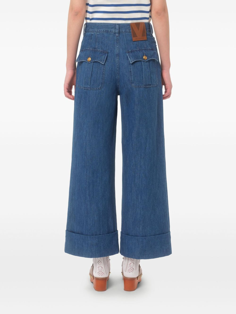Lightweight wide-leg jeans - 3