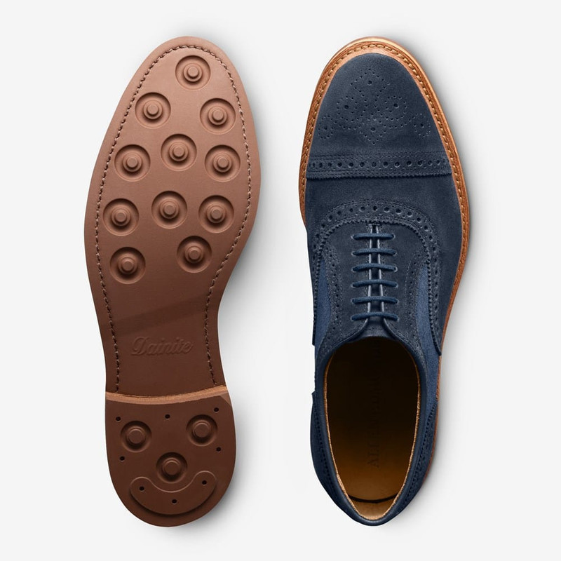 Strandmok Cap-toe Oxford with Dainite Rubber Sole 4