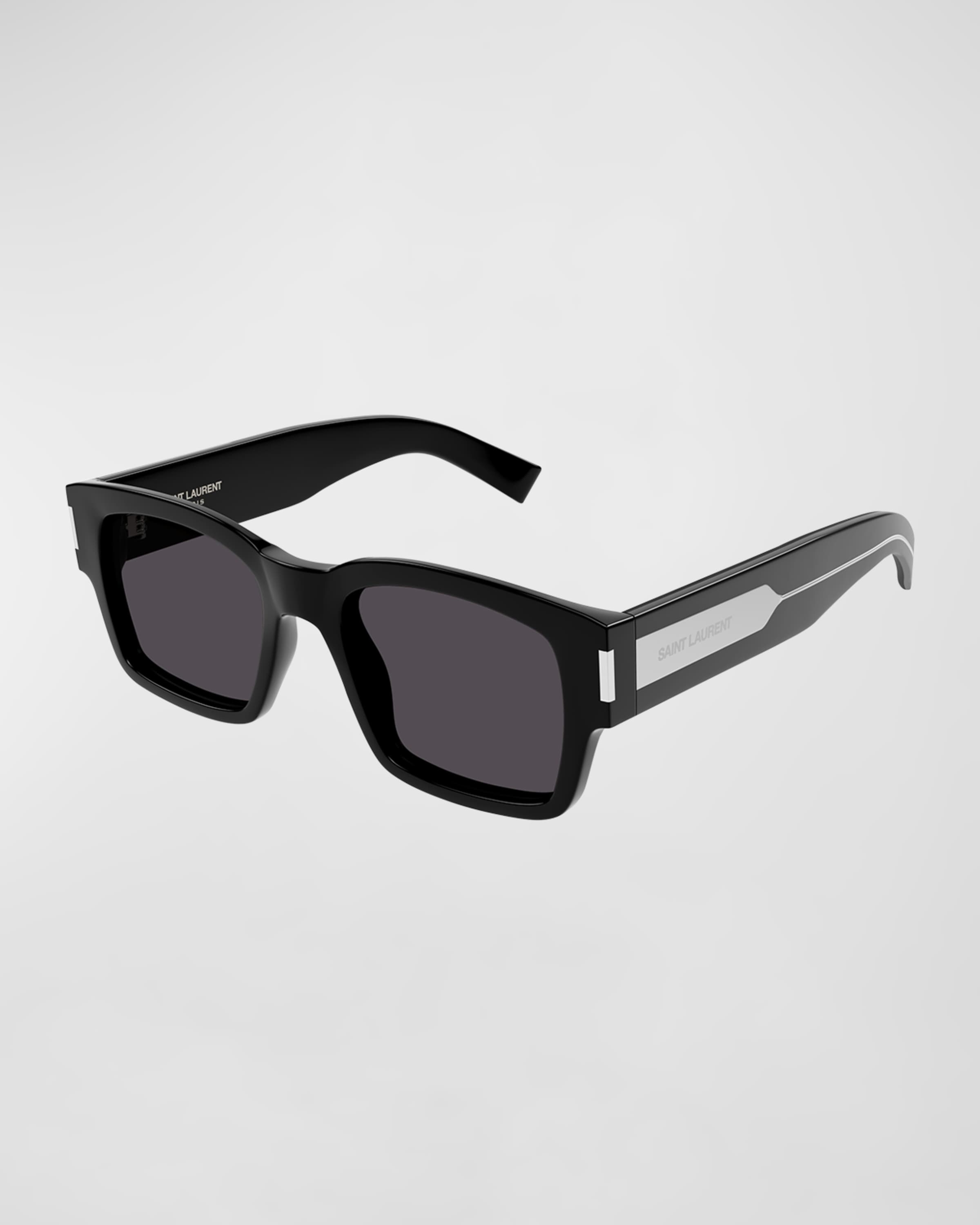 Men's SL 617 Acetate Rectangle Sunglasses - 1
