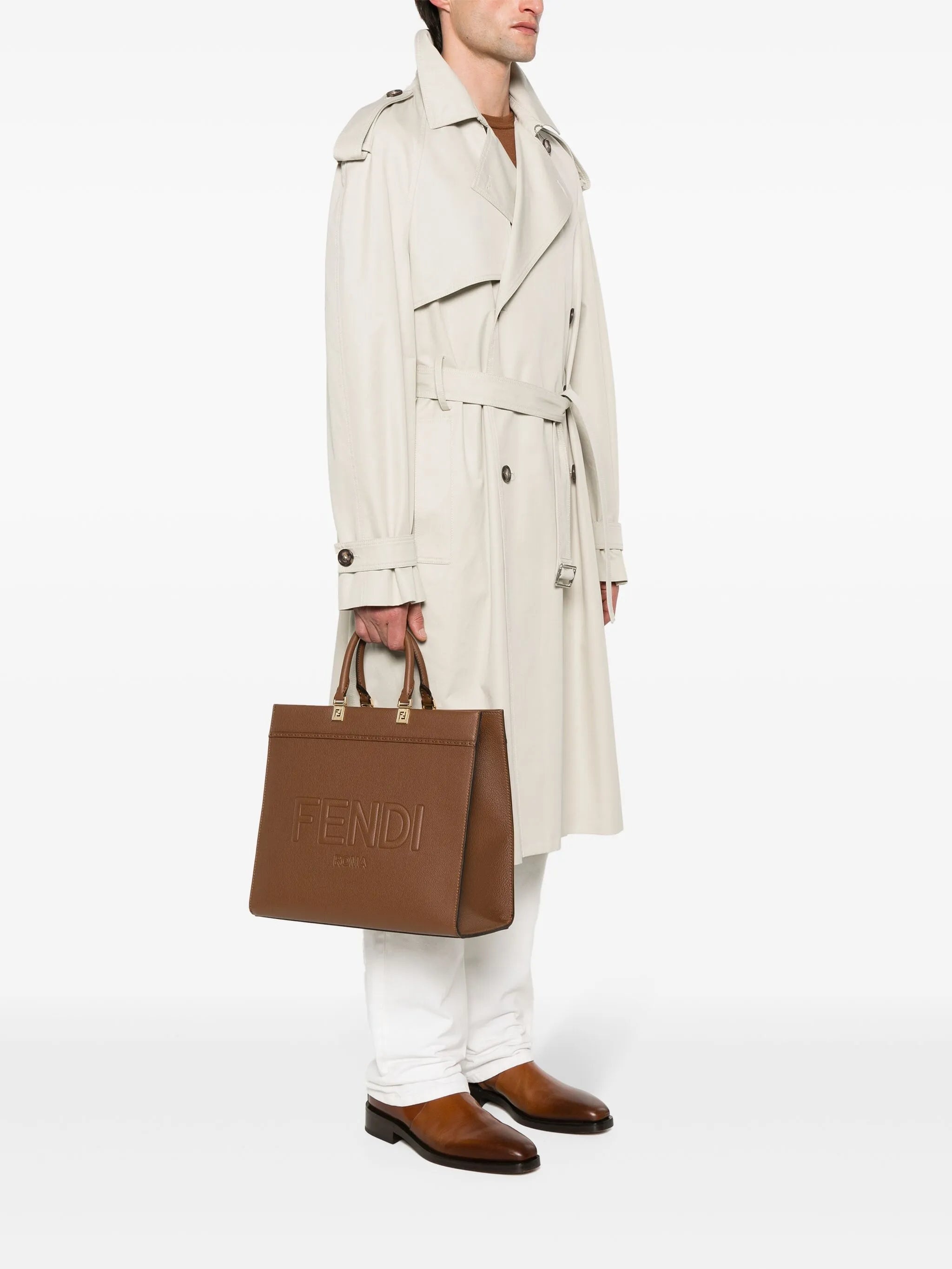 Medium Sunshine Leather Bag - 5