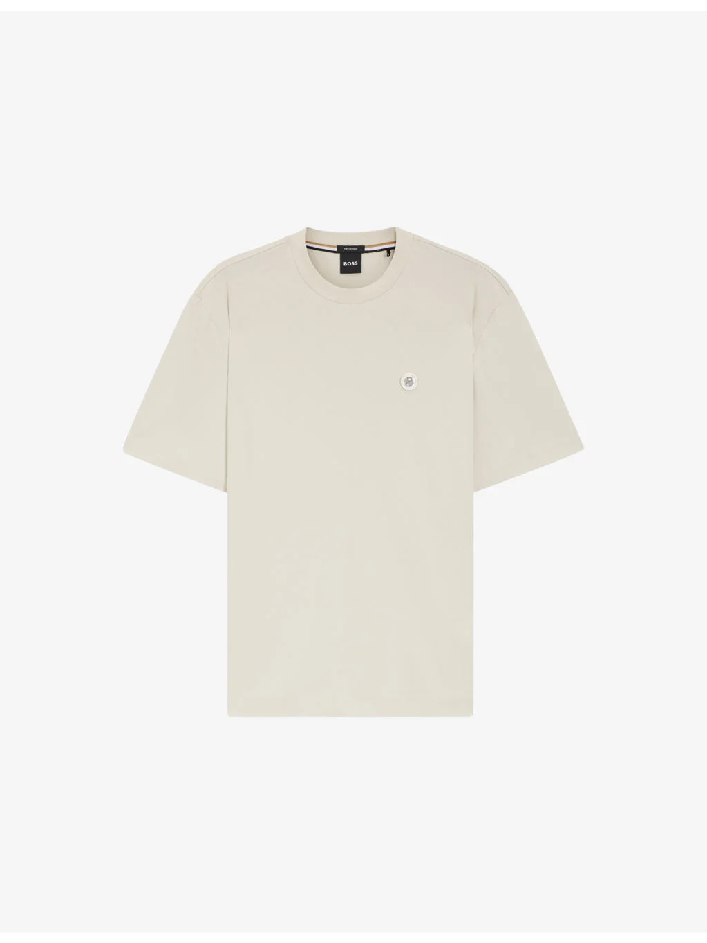 Double-B Logo Mercerised Cotton T-Shirt - 1