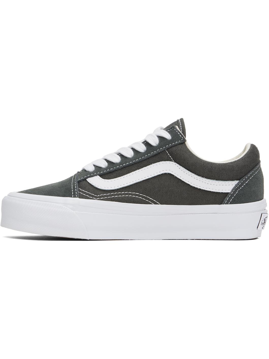 Gray Premium Old Skool Sneakers - 3