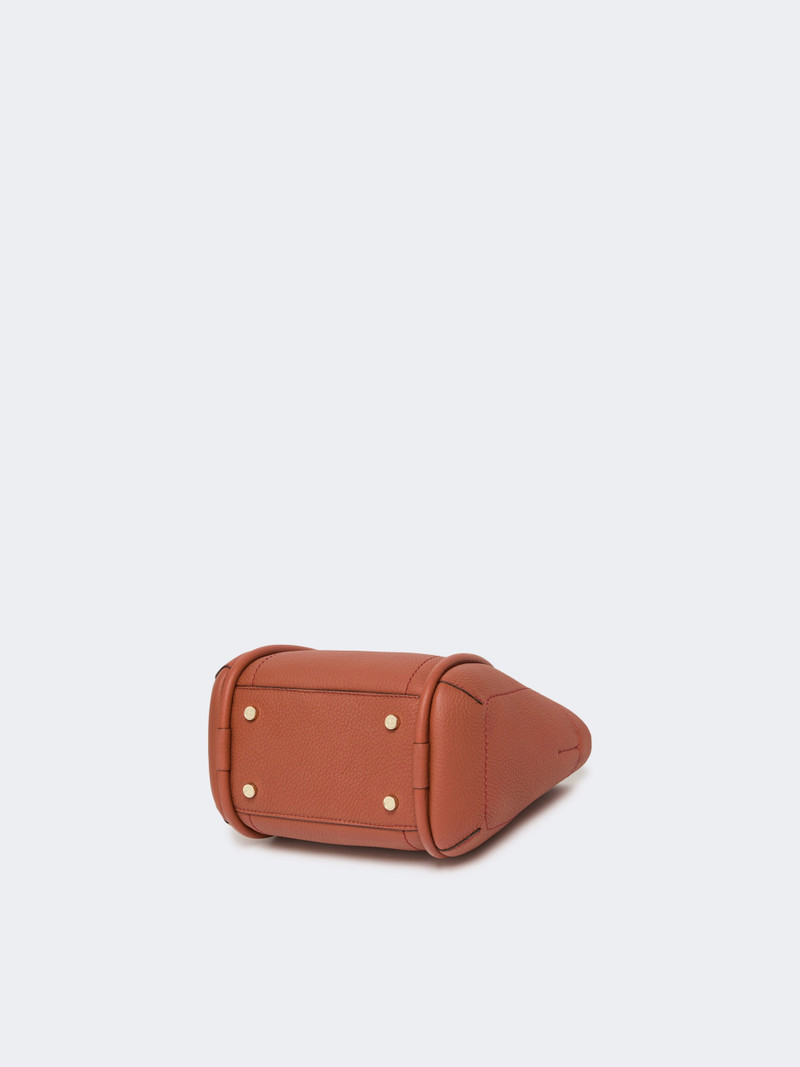 MARINEXSDRUM Extra-small leather Marine bag - RUST 4