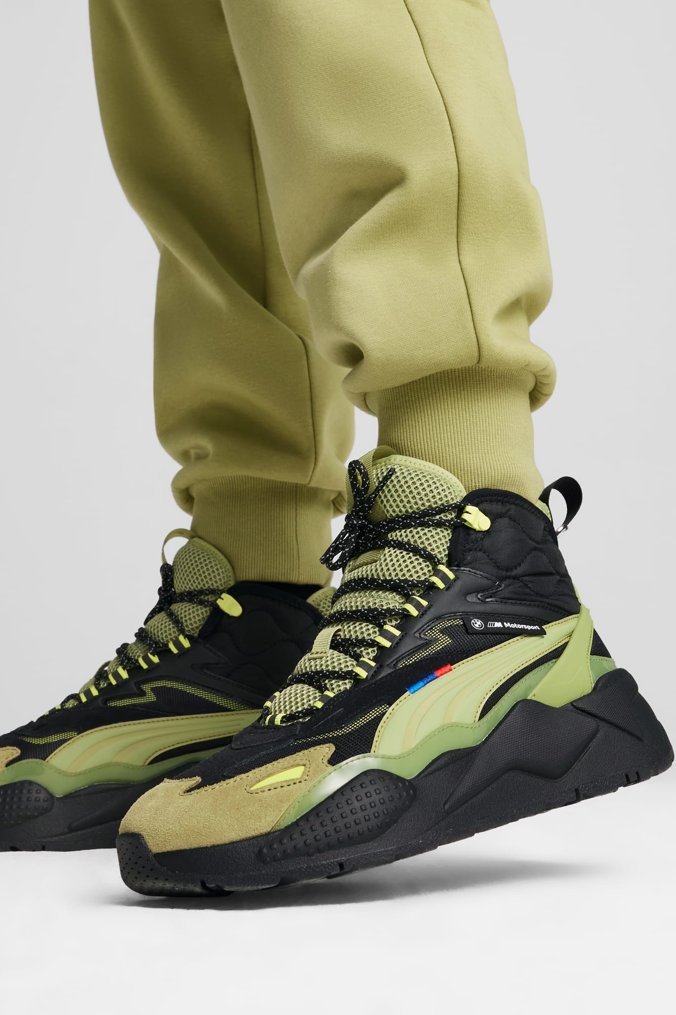 PUMA BMW M Motorsport RS-X Mid Men's Sneakers | REVERSIBLE