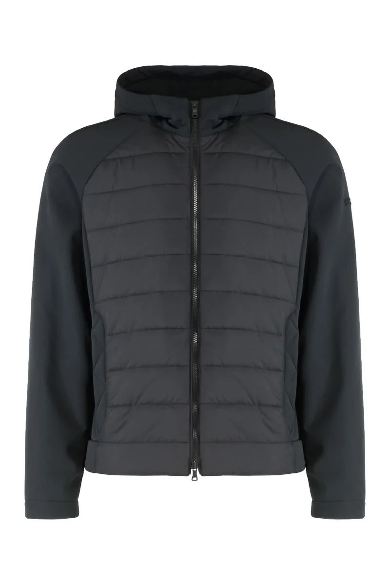 Paul & Shark Technical Fabric Hooded Jacket - 1