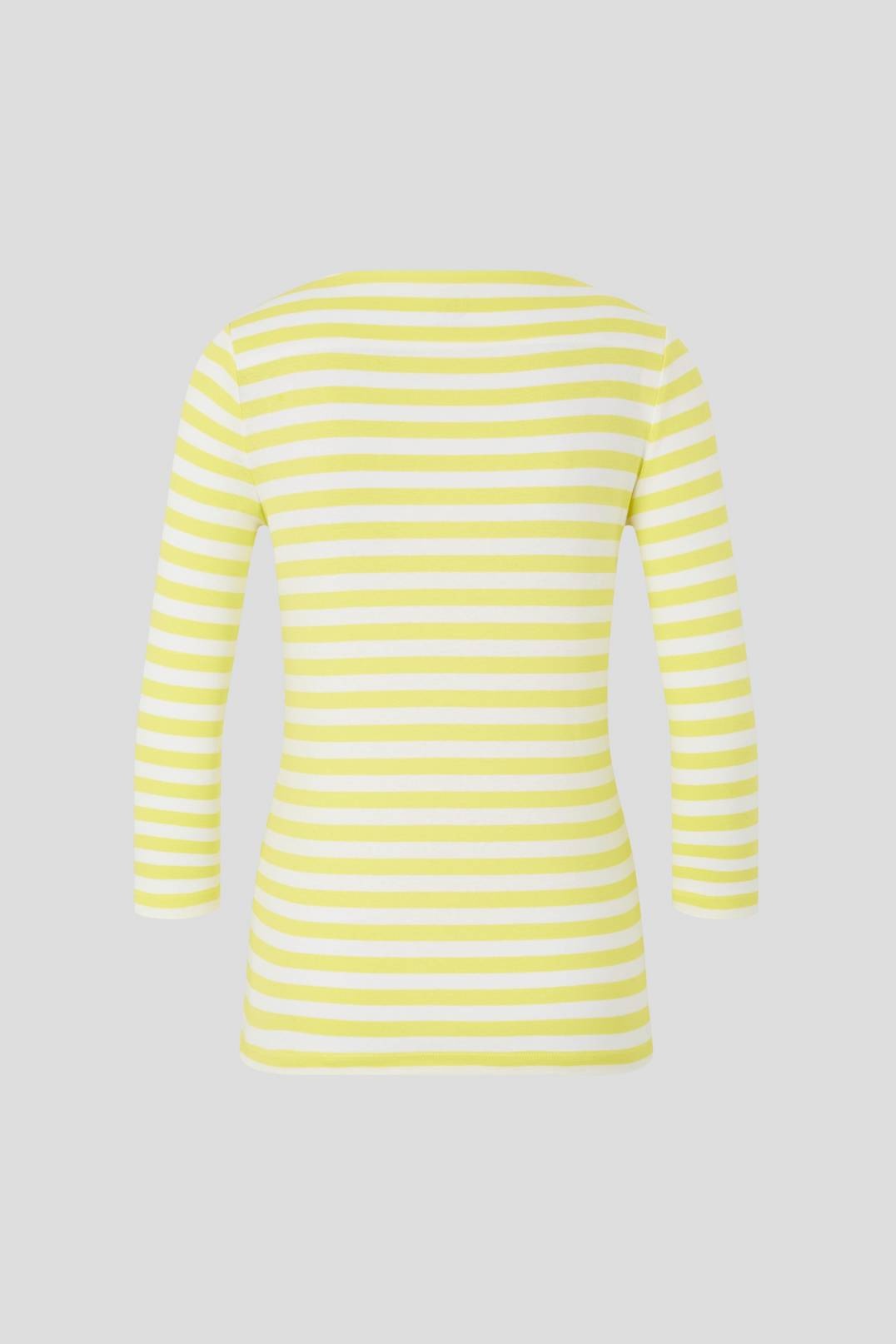 LOUNA LONGSLEEVE IN YELLOW/OFF-WHITE - 5