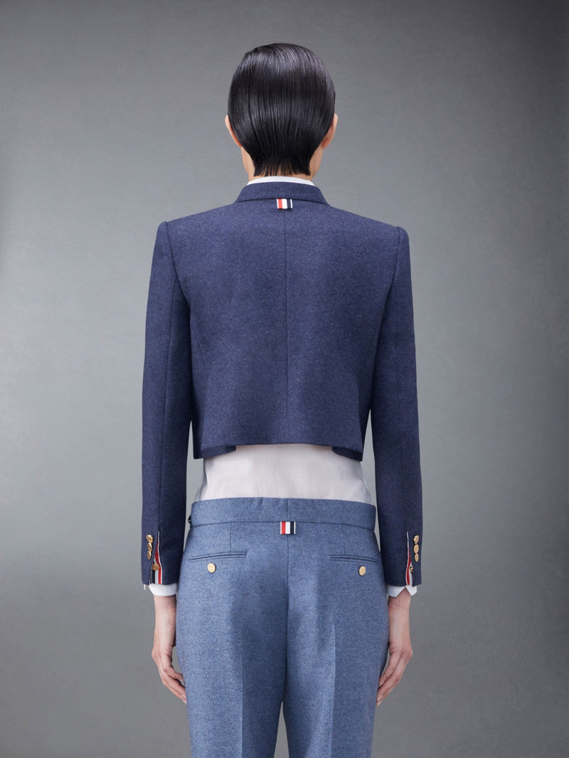 Thom Browne Wool Flannel Roped Shoulder Sport Coat outlook