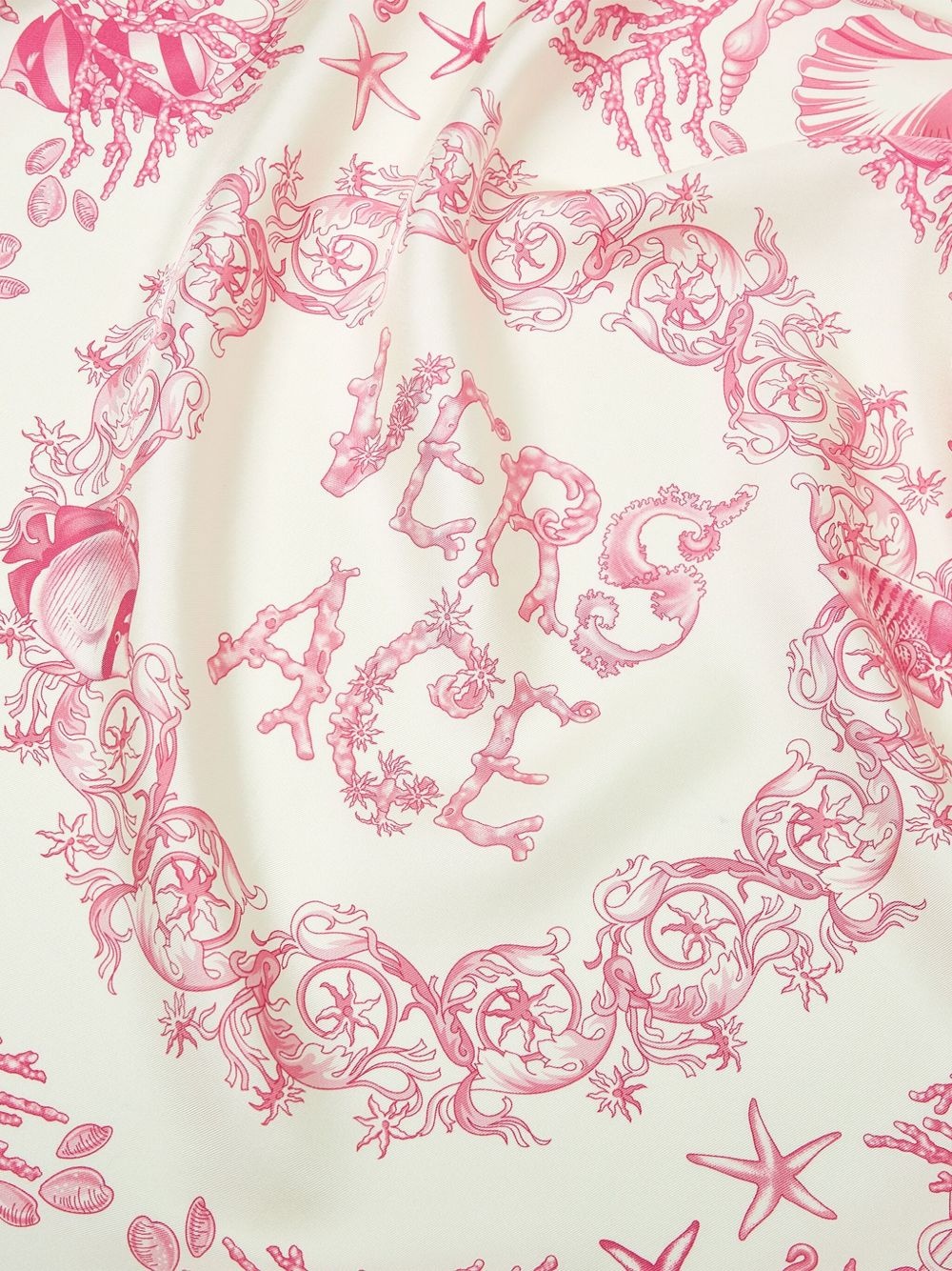 Underwater Barocco silk scarf - 2