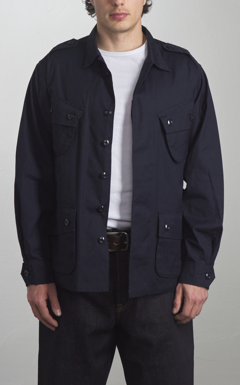 FORTELA FORTELA ELIAS JUNGLE JACKET BLUE outlook