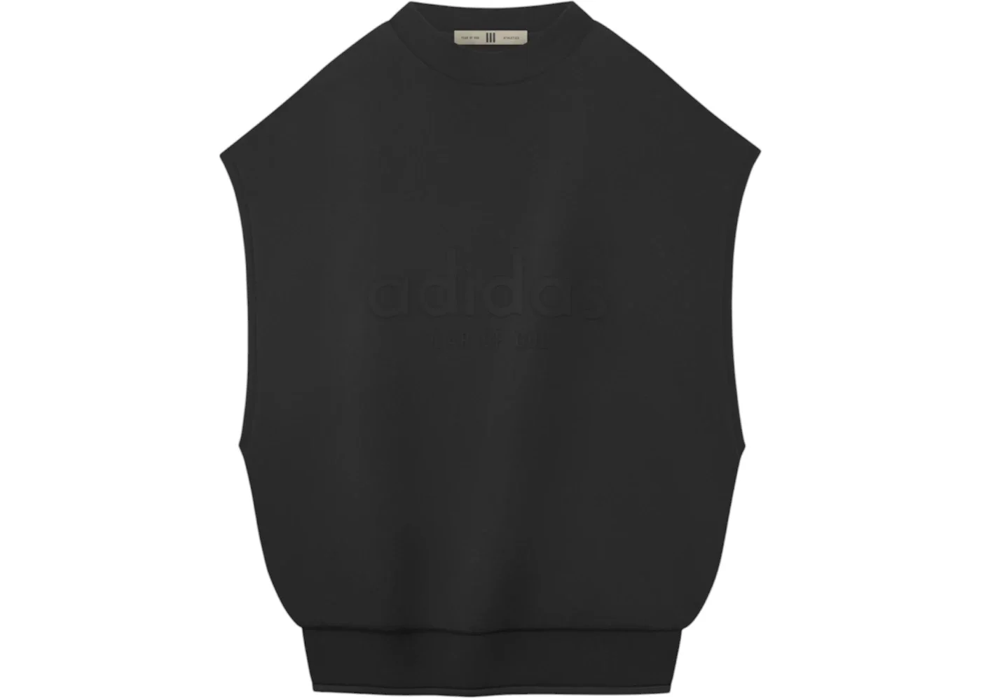 adidas x Fear of God Athletics Mu Muscle Sweatshirt Black - 1