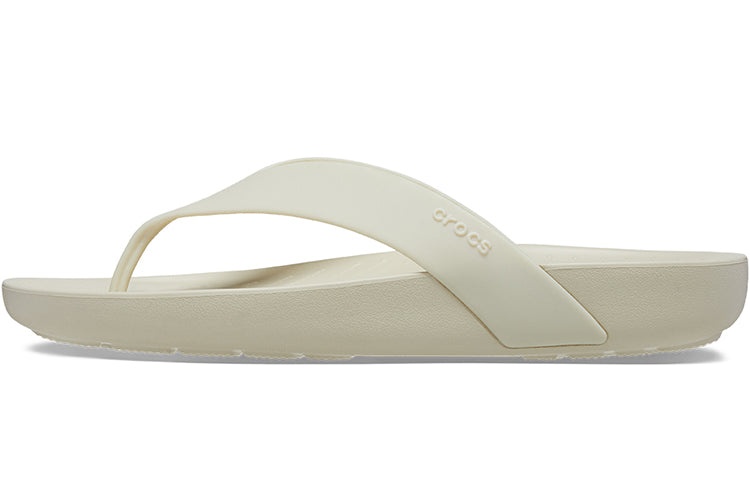 (WMNS) Crocs Splash Flip 'Bone' 208218-2Y2 - 2