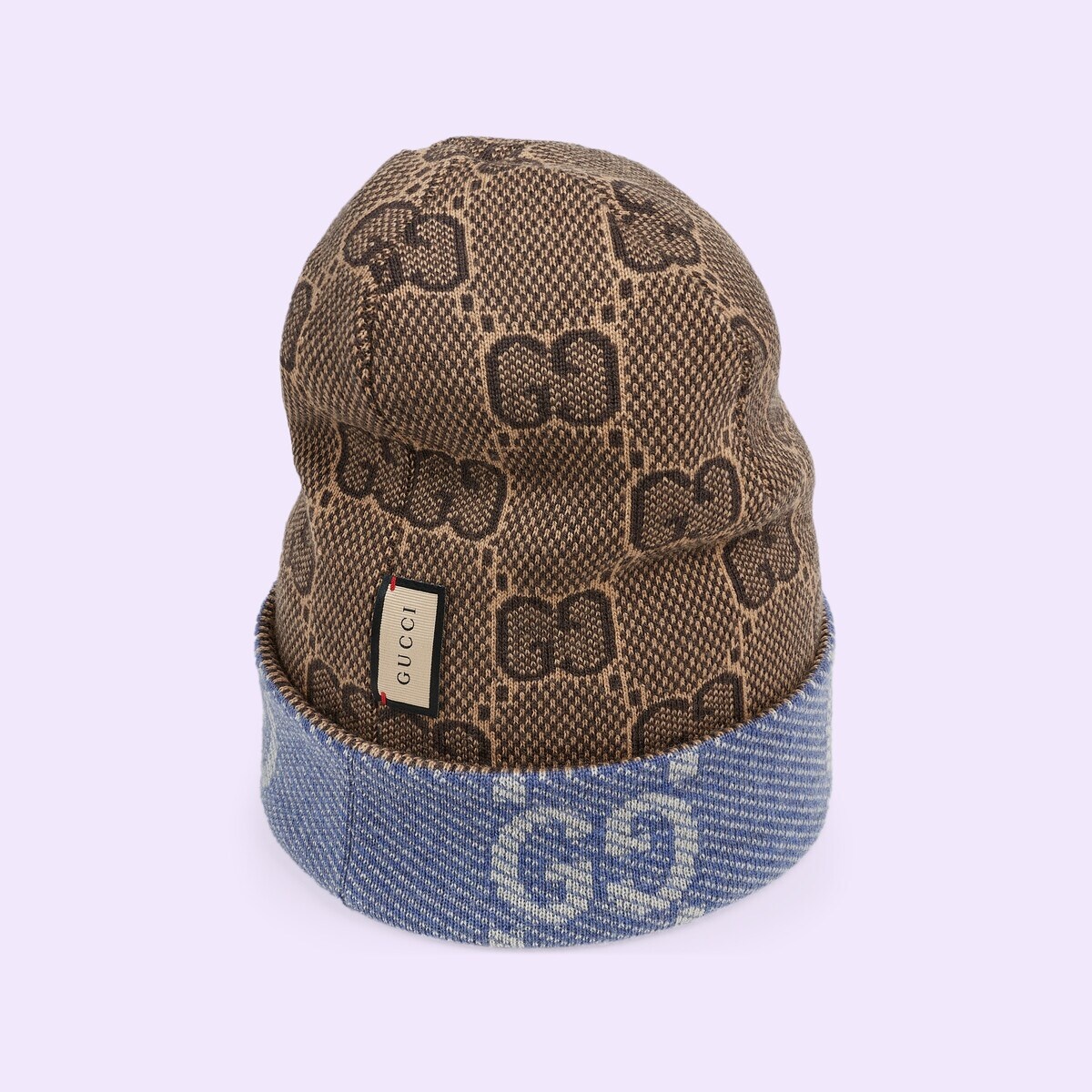 Reversible GG wool hat - 9