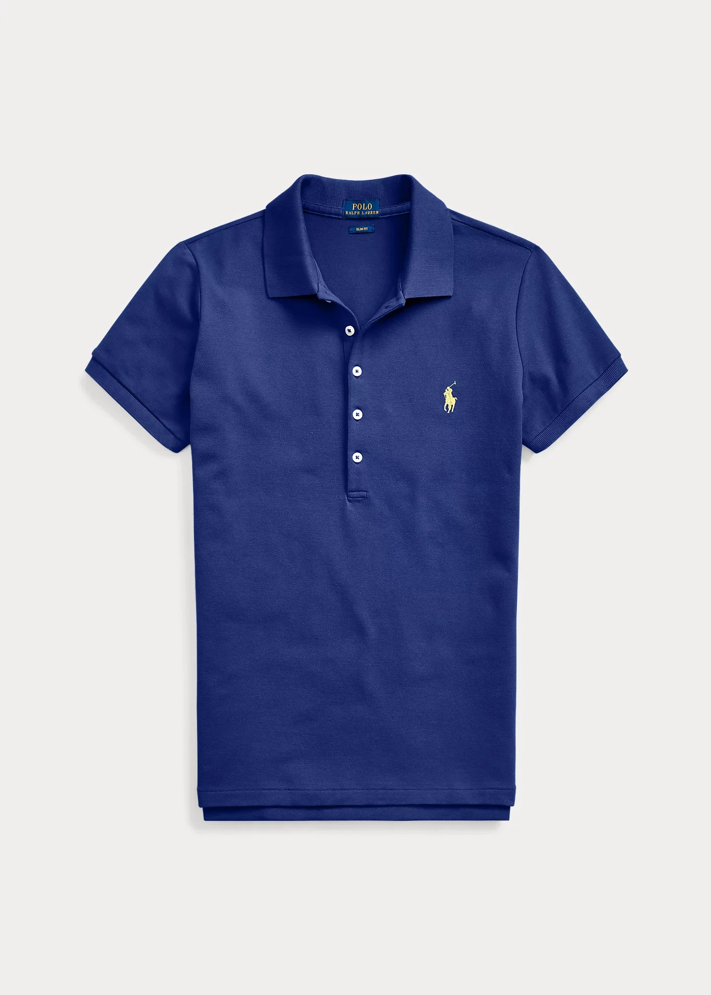 Slim Fit Stretch Polo Shirt - 1