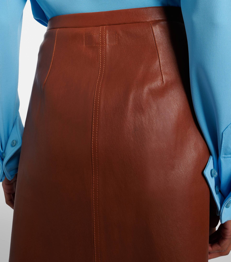 Lucie 22 leather miniskirt 5