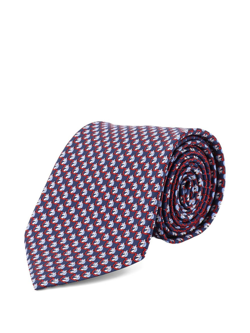 FERRAGAMO patterned tie outlook