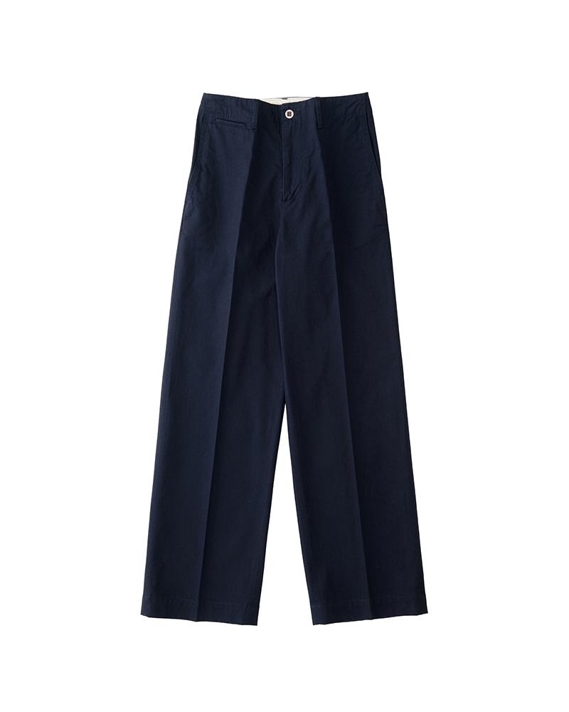 CHINO PANTS W NAVY - 1