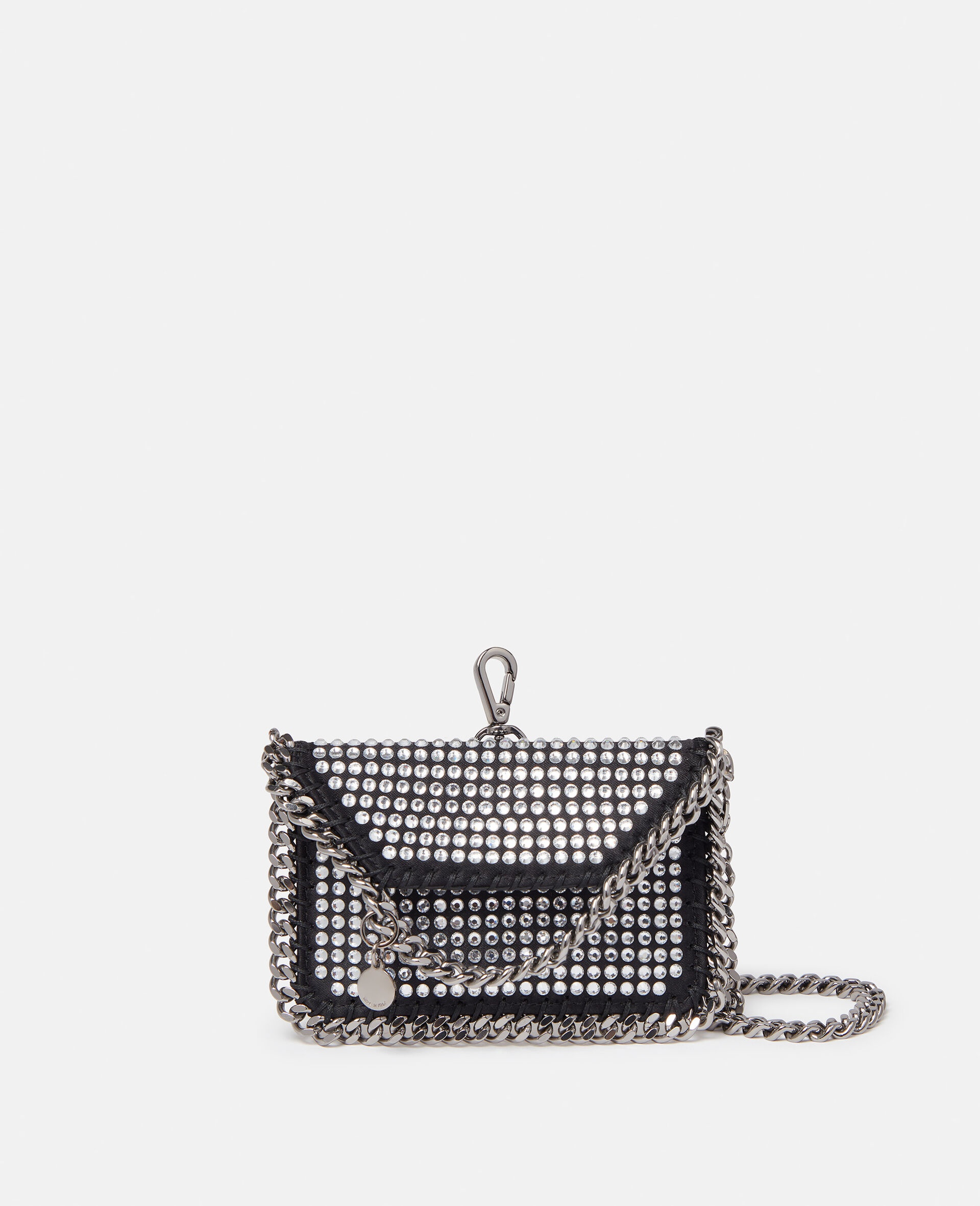 Falabella Crystal Cardholder on Chain - 1