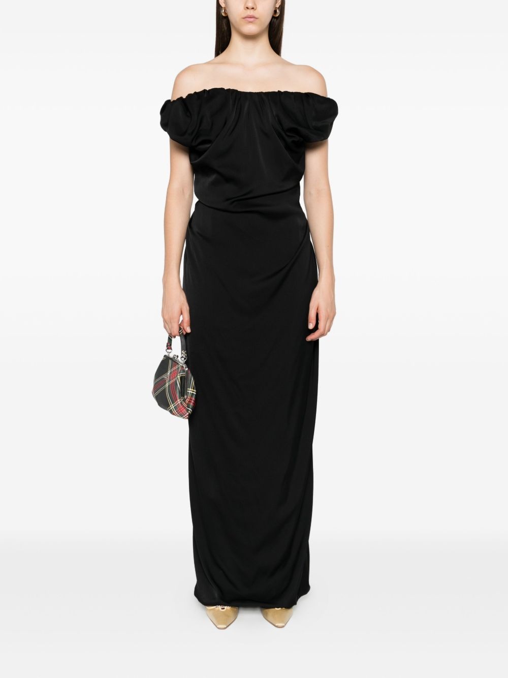 Ginnie Amber off-shoulder maxi dress - 2