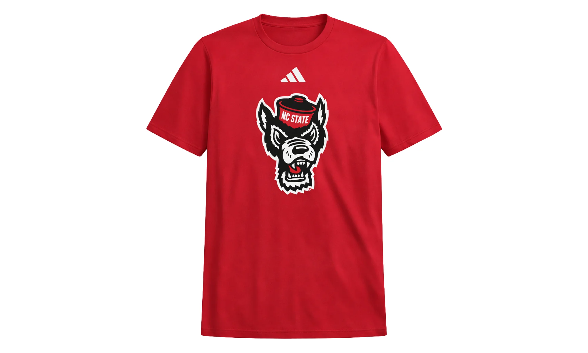 NCAA Wolfpack Primary Logo Pre-Game T-Shirt "Red" TMPWRD NCNCS7 - 1