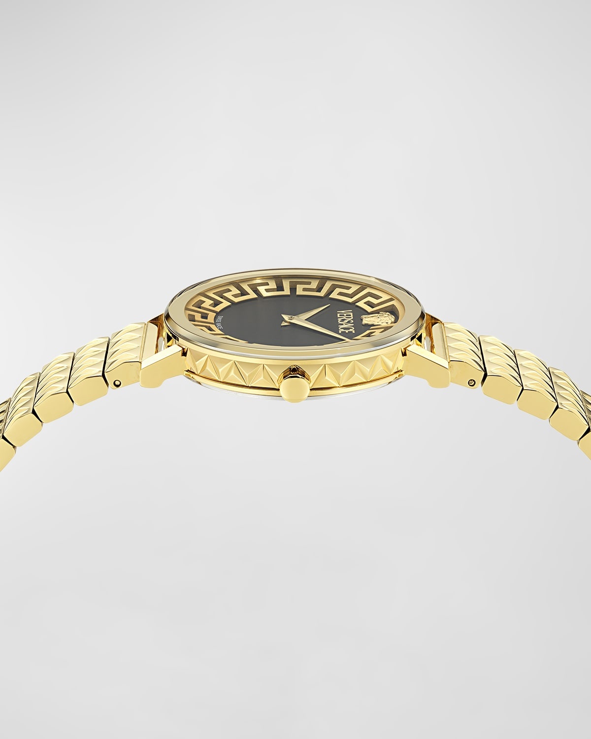 35mm Daedalus Watch with Bracelet Strap, Gold/Black - 3