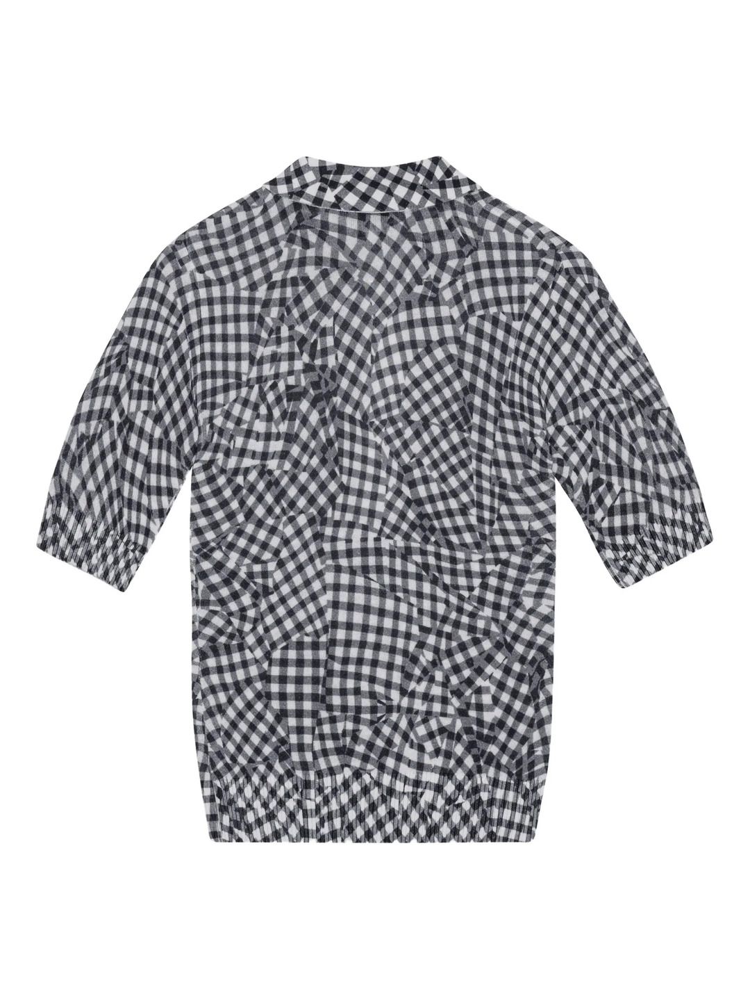 Sheer Cotton Printed Polo - 6