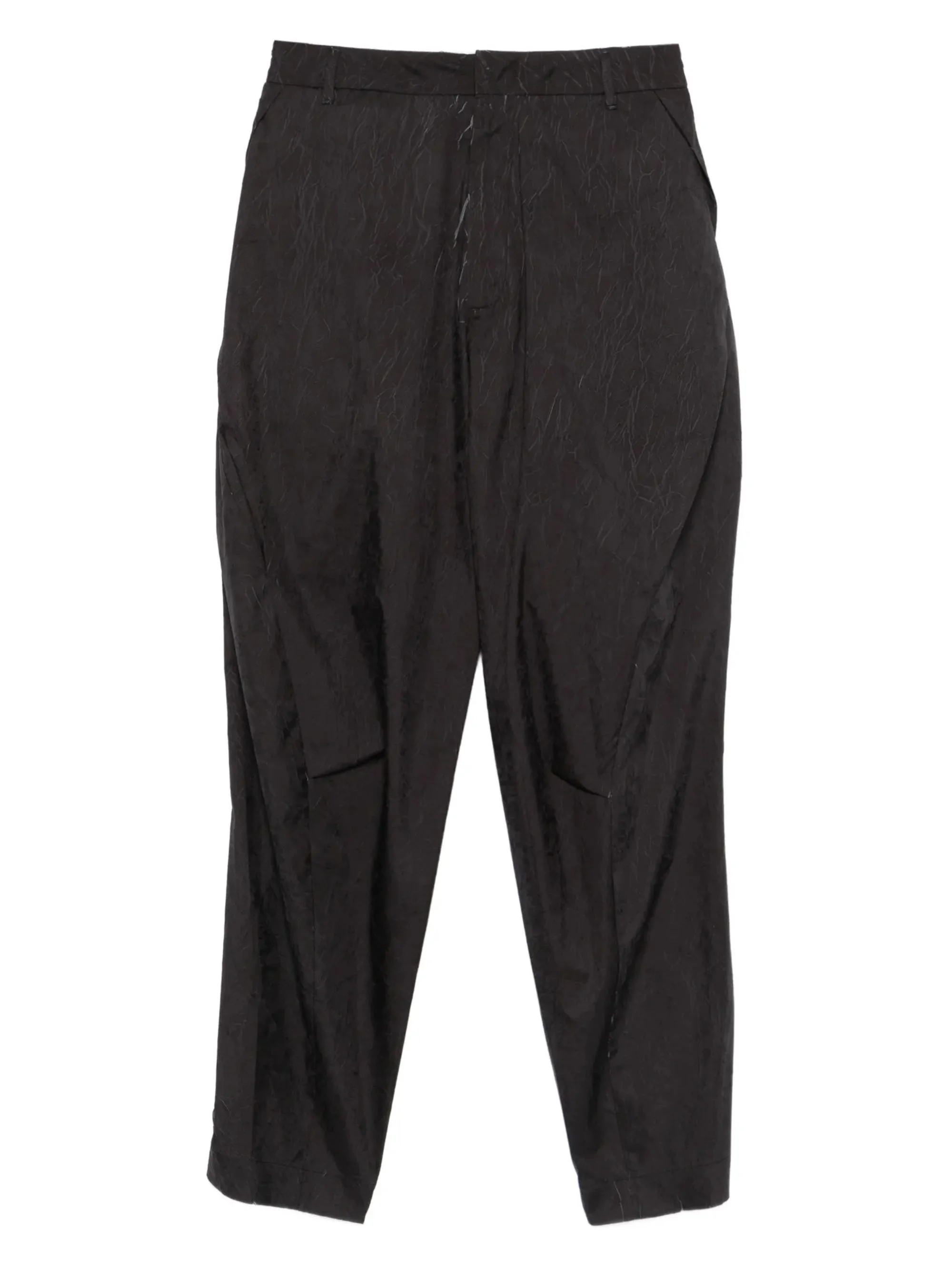 Trousers with a wrinkled effect - 1