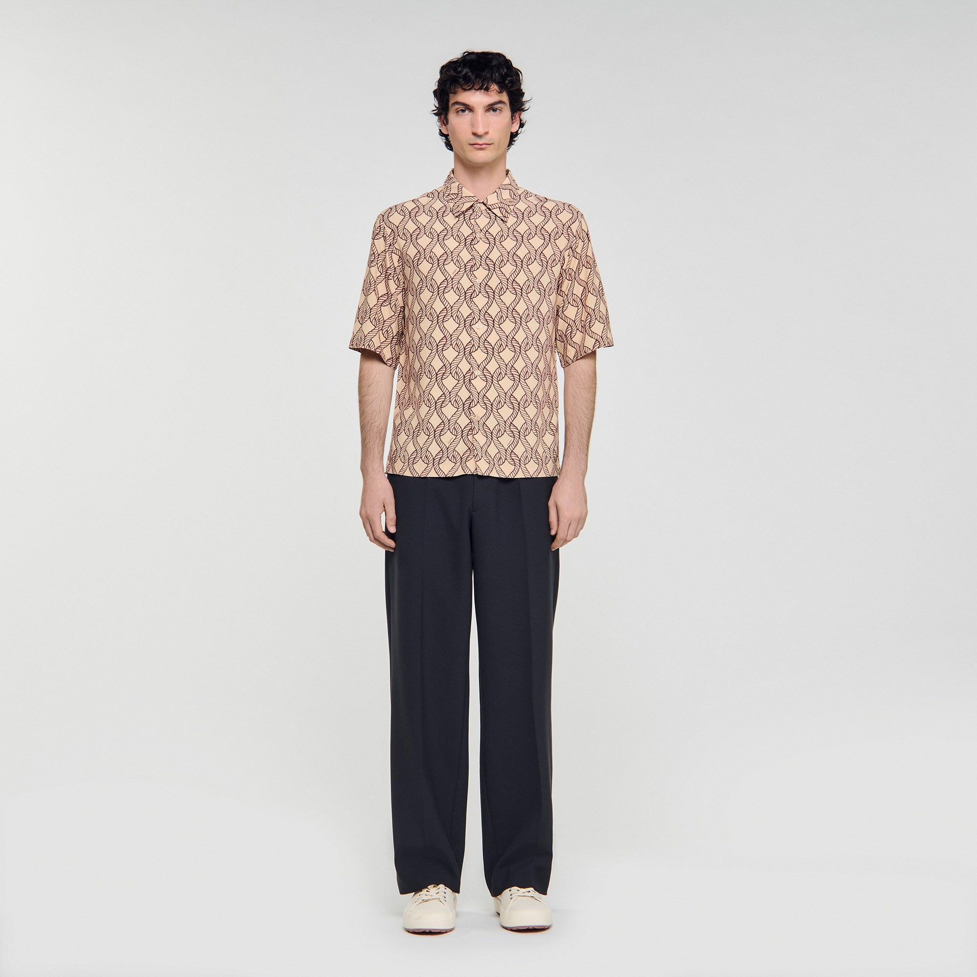 LOOSE-FIT ROPE PRINT SHIRT - 2