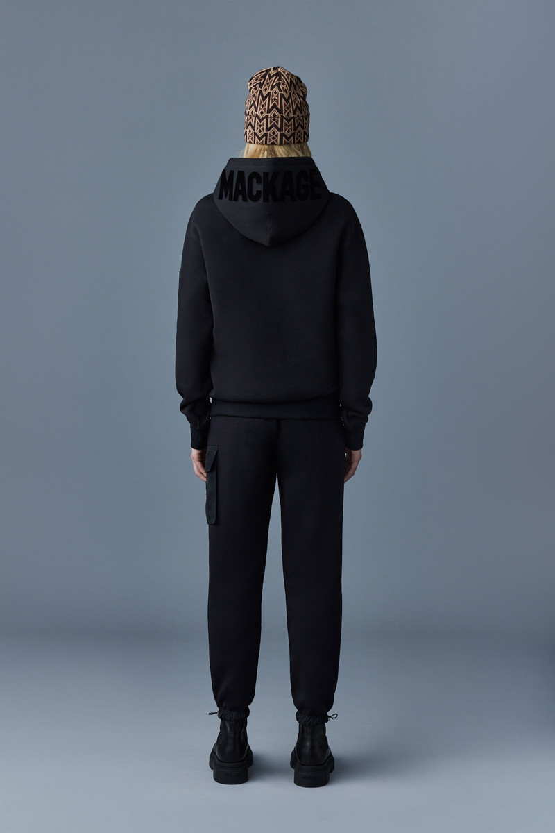 KRYS hoodie with velvet embroidery 4