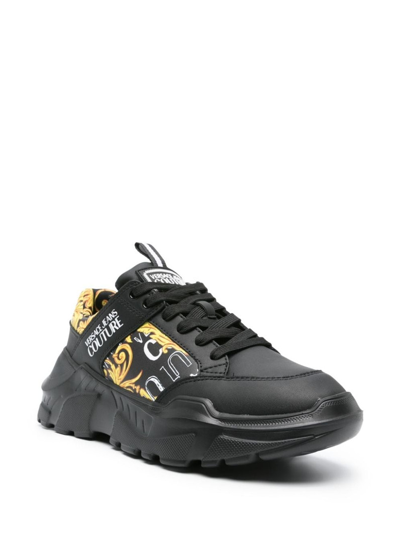 VERSACE JEANS COUTURE Speedtrack Baroccoflage-print sneakers outlook