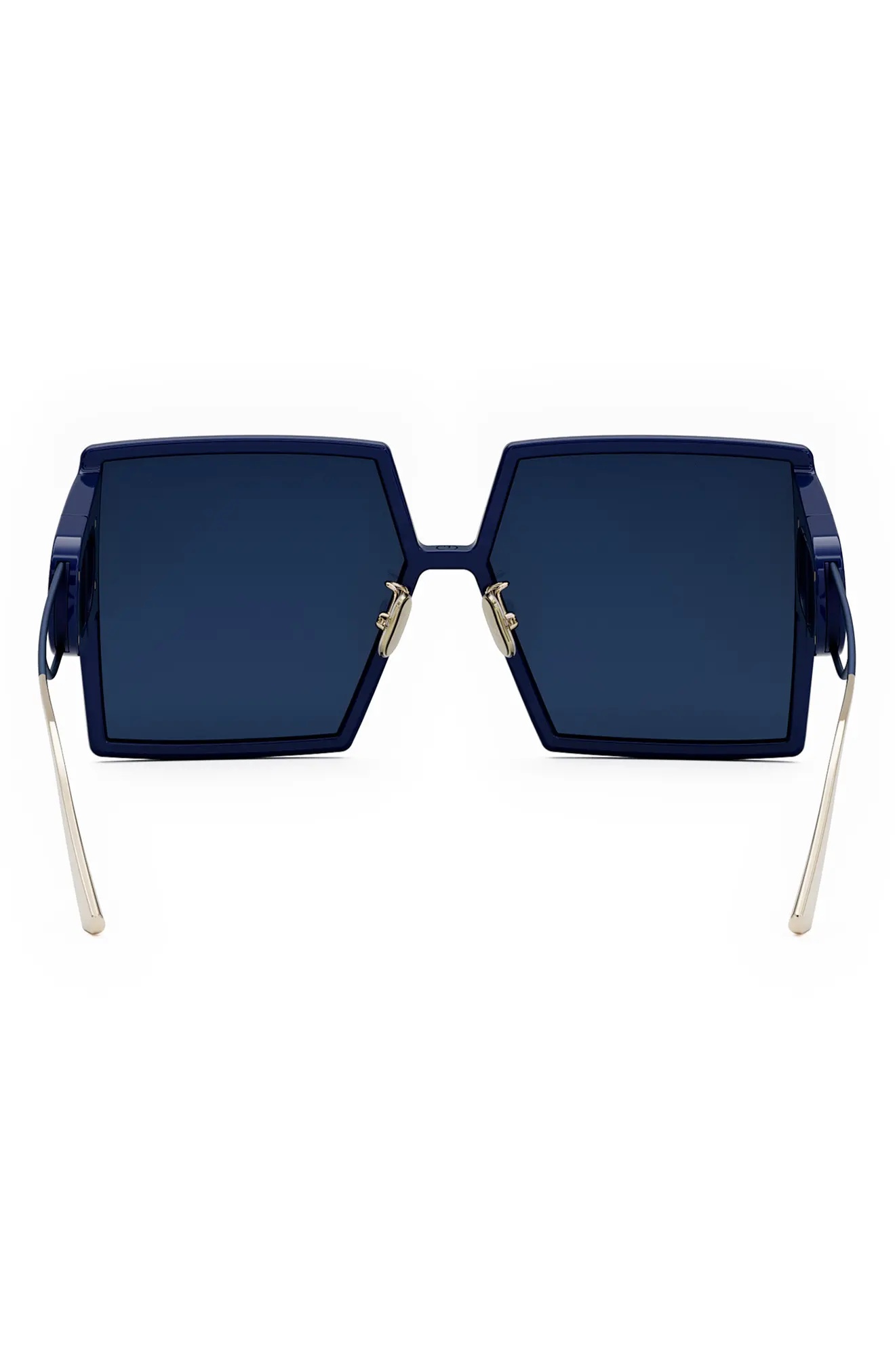 30Montaigne SU 58mm Square Sunglasses in Shiny Blue /Blue - 3